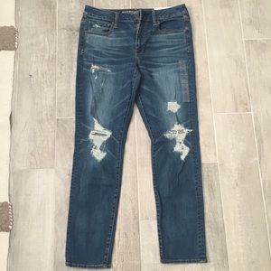 A&E distressed jeans
